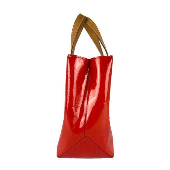 Louis Vuitton Monogram Vernis Reed PM Handbag in Patent Leather, Red and Gold... - Picture 2 of 5